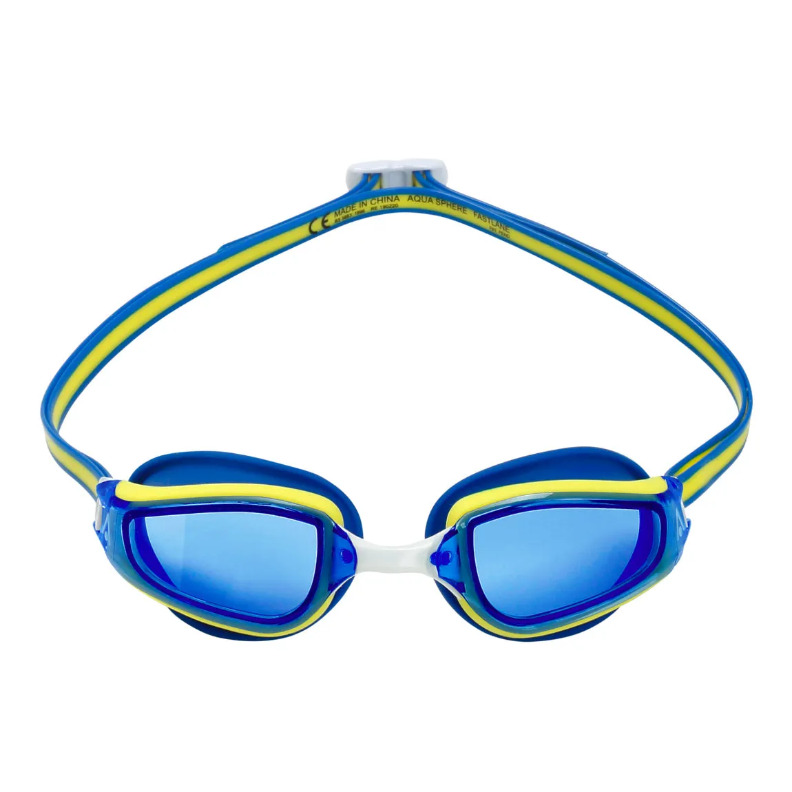 Aqua Sphere Fastlane.A - Blue/Yellow:Blue Tinted