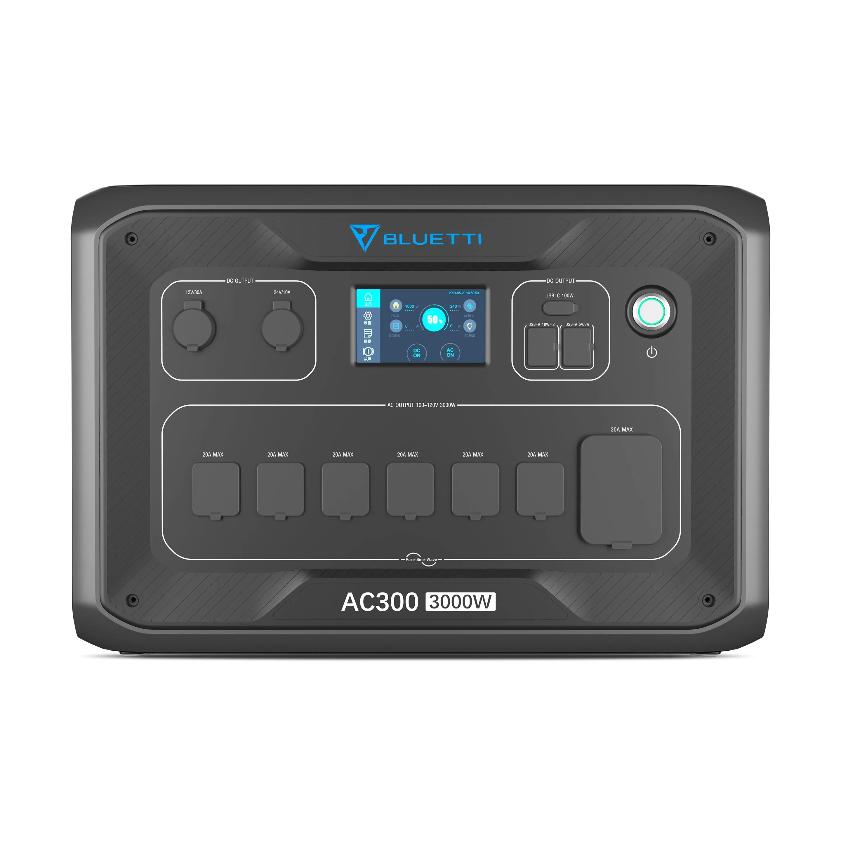 BLUETTI AC300 Inverter Module Generator | 3,000W ( Must Work With B300 )