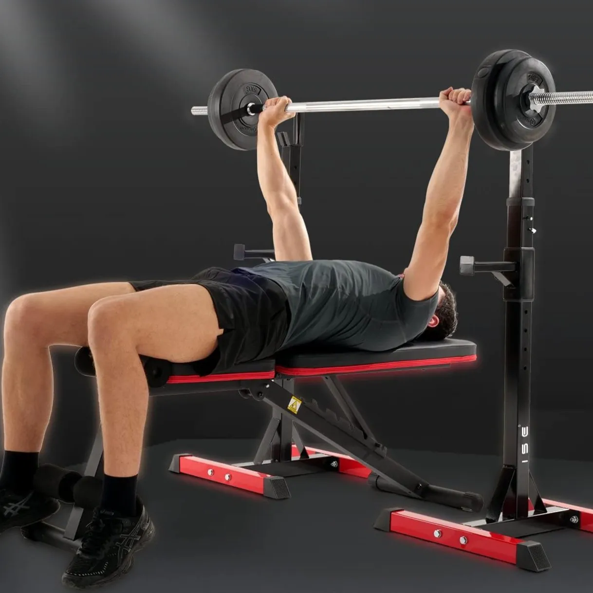 Cage de Squat Rglable Fitnessterapy