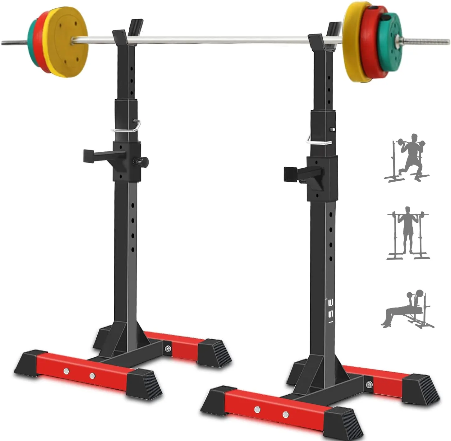 Cage de Squat Rglable Fitnessterapy