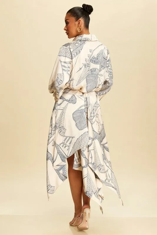 Chain Reaction Draped Set