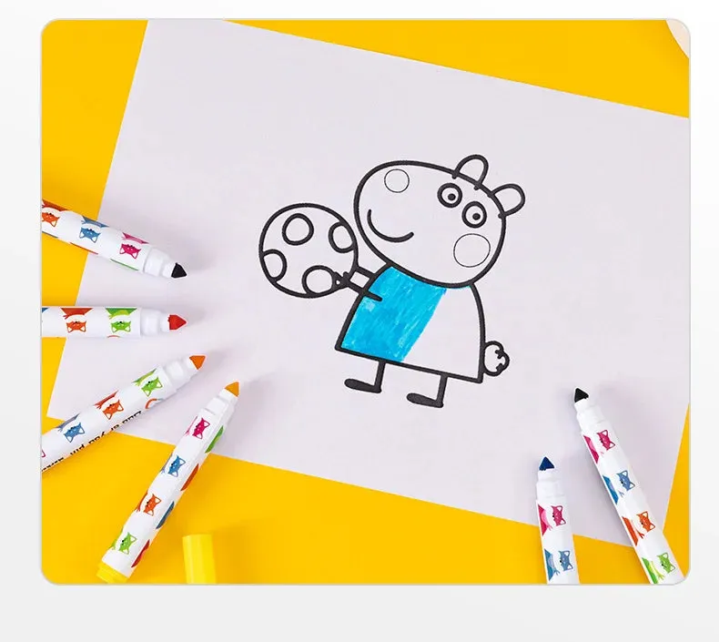 Cone Head Washable Kids Water Color Paint Set