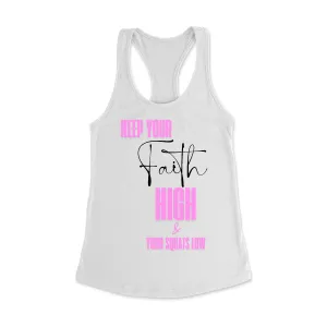 Faith and Squats Racerback Tank