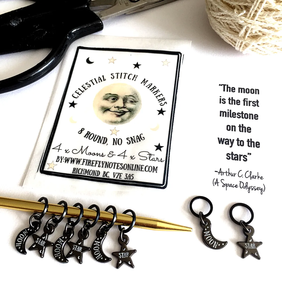 Firefly Stitch Markers: Charms