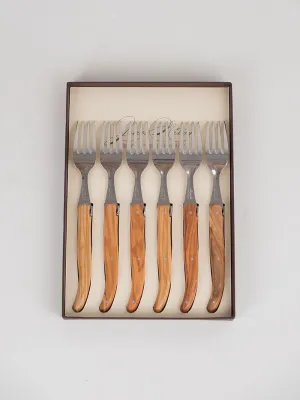 Fork Set - Olive Wood
