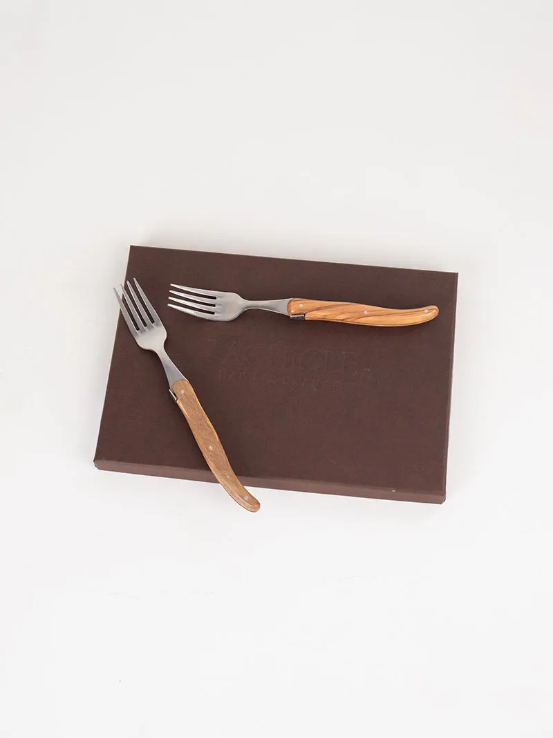 Fork Set - Olive Wood