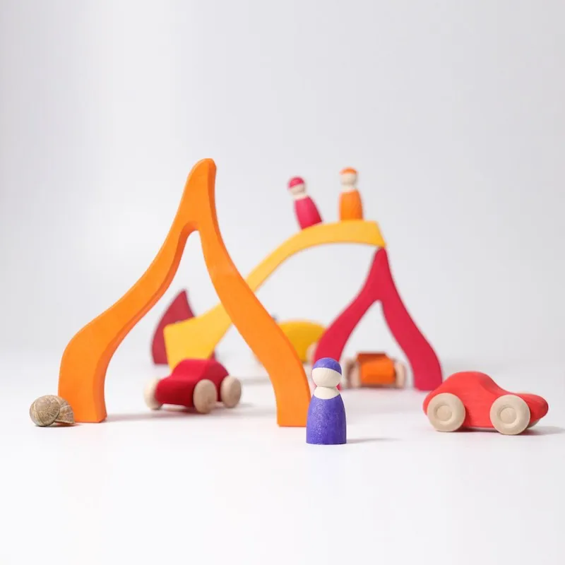 Grimms Building Set of Four Elements Large 23 pcs