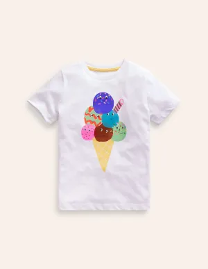 Ice cream T-shirt-White Ice Cream