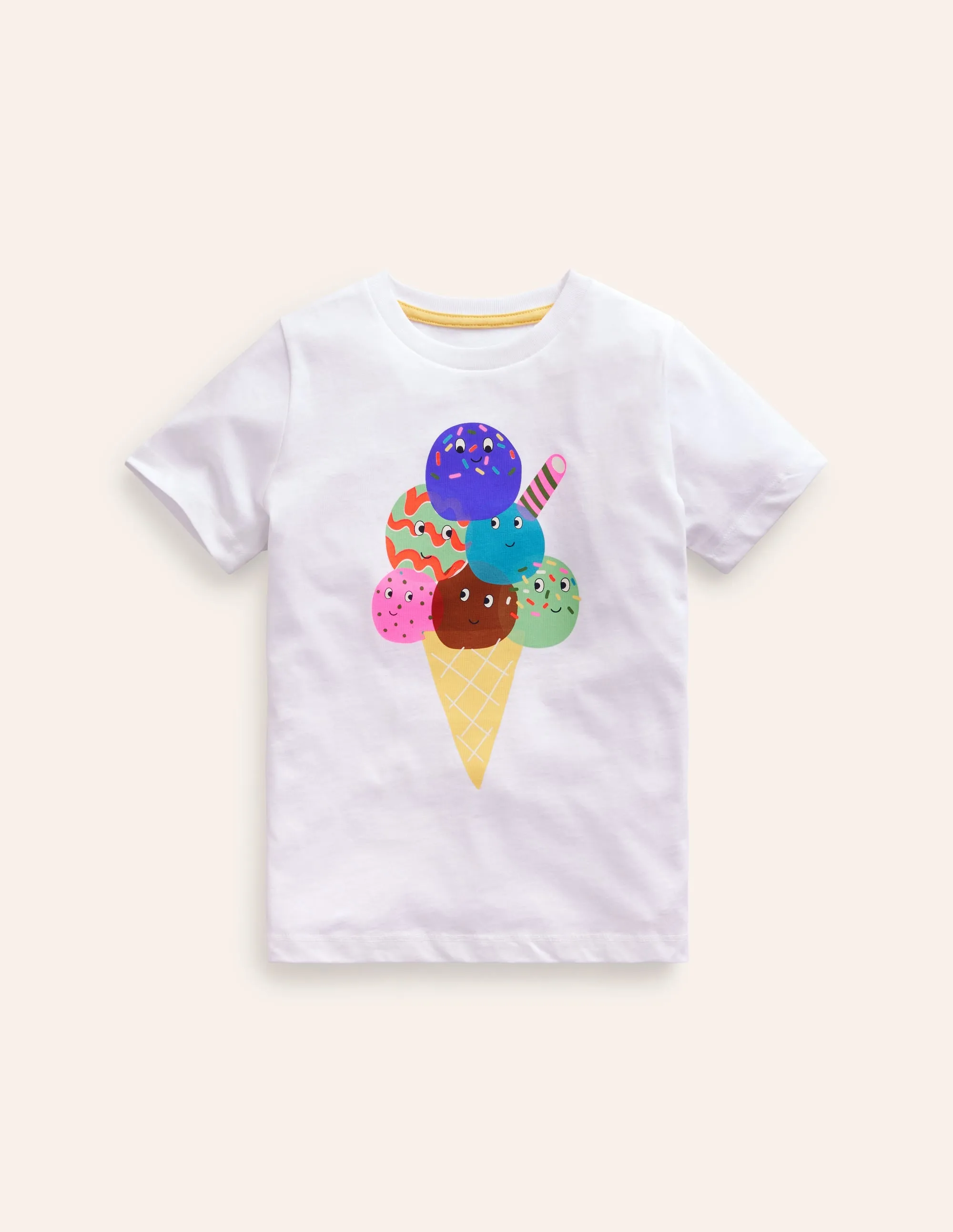 Ice cream T-shirt-White Ice Cream
