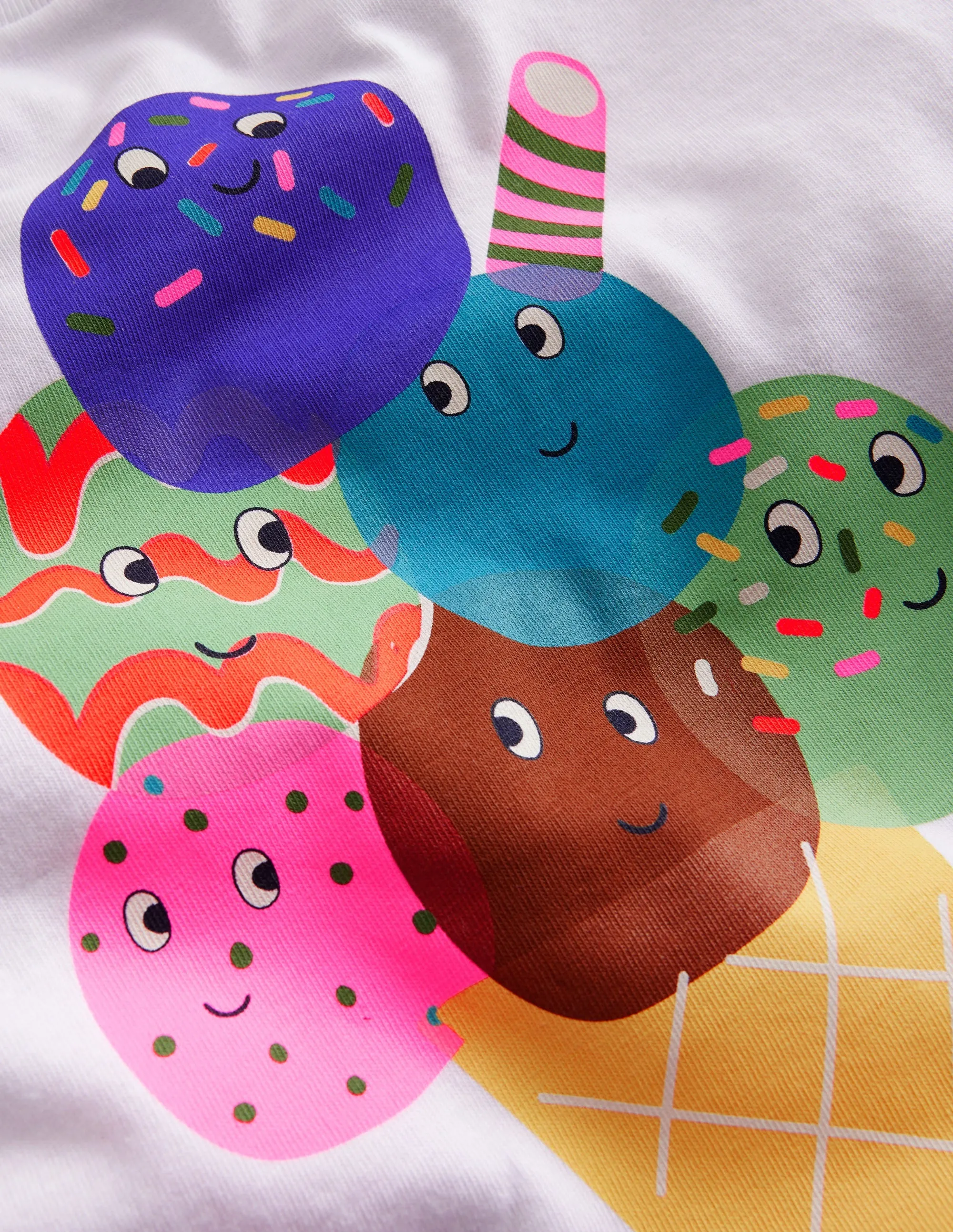 Ice cream T-shirt-White Ice Cream