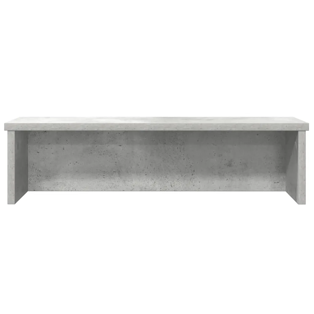 Kitchen Racks Stackable 2 pcs Concrete Grey 60x15x16 cm