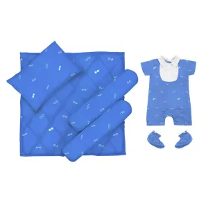 Layette Set with Short-Legged Romper & Booties <br> Spectacles <br> <span style="font-size: 11px; font-family:Helvetica,Arial,sans-serif;">Can Be Personalised</span>