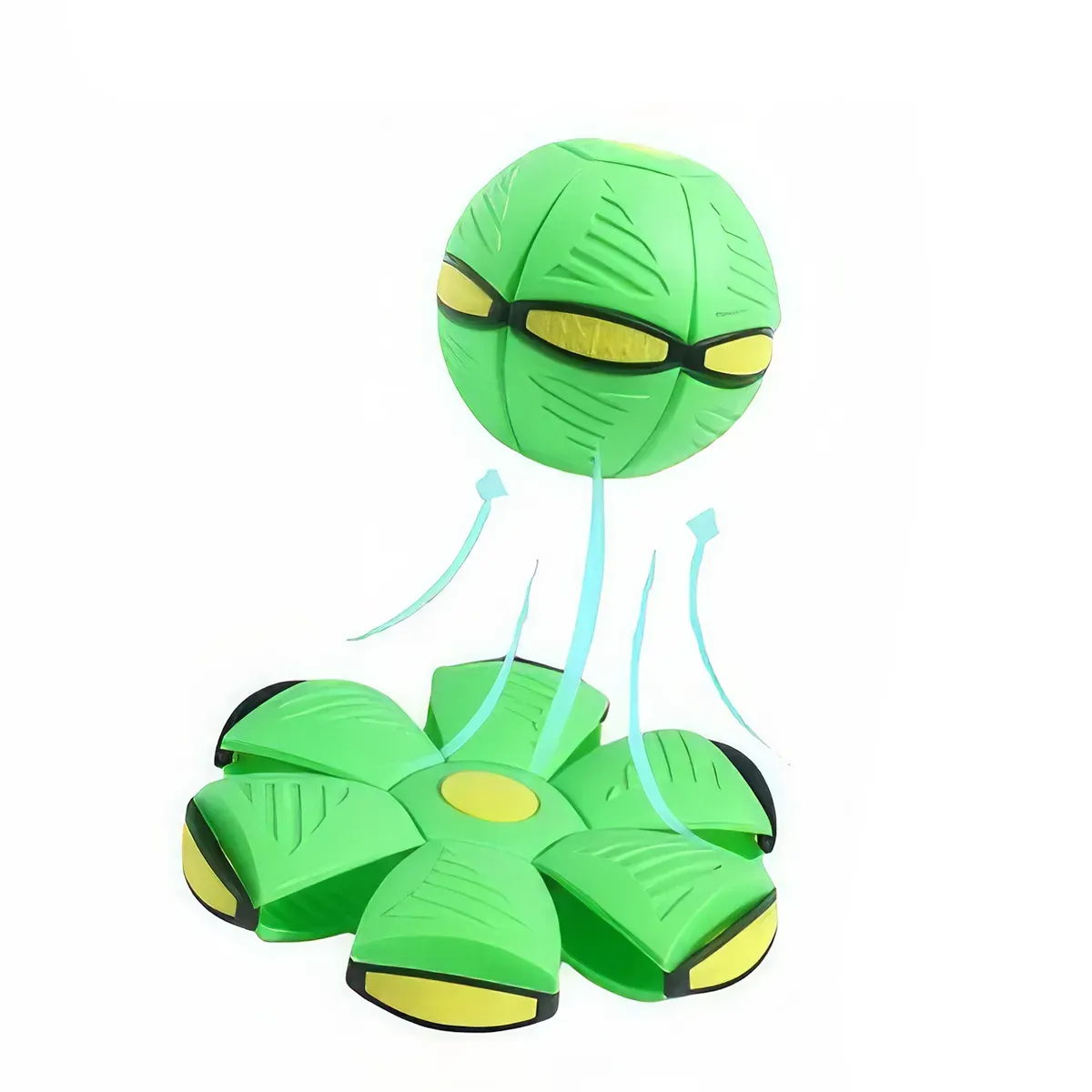 Magic UFO Ball: Transforming Dog Toy for Interactive Outdoor Fun