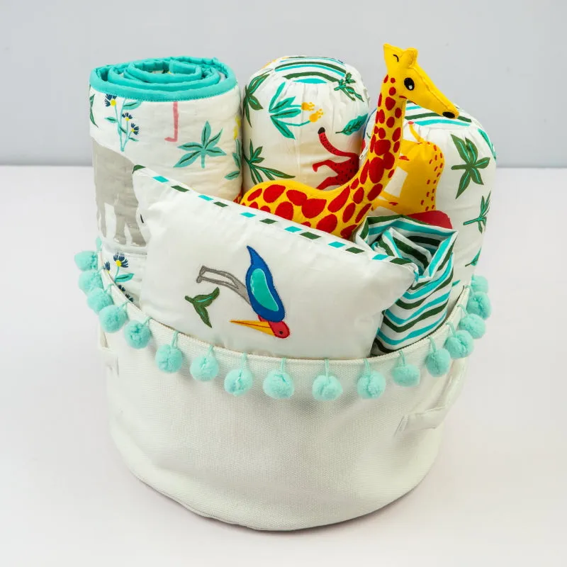 "Rockabye Baby" Organic Crib Gift Hamper (Serengeti)