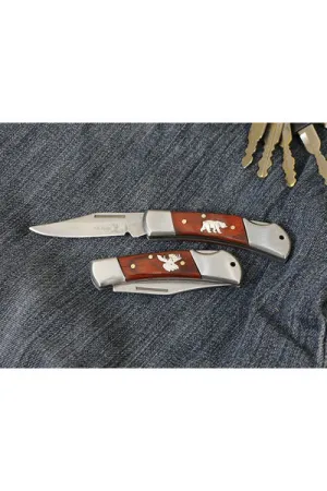 Single Blade Wood Lock Blade