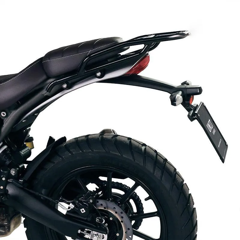 UNIT Garage ATLAS Rear Rack   Passenger Grip - Triumph Scrambler 400 X / Speed 400